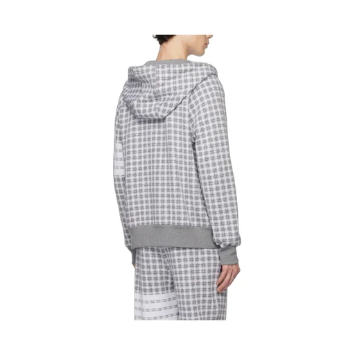 Thom Browne Checkered Zip-Up Jacket