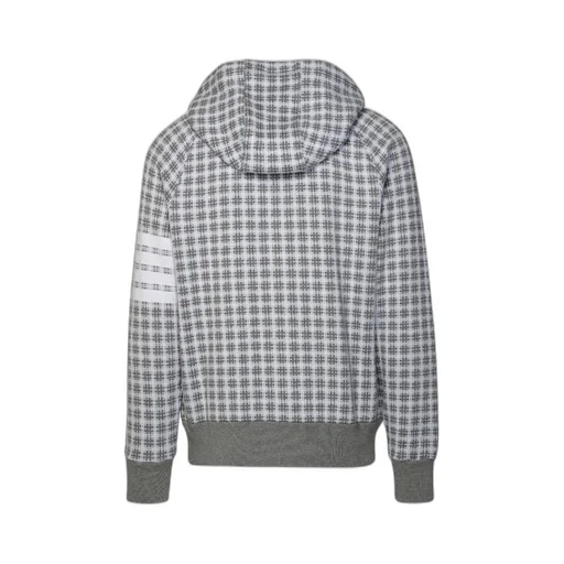 Thom Browne Checkered Zip-Up Jacket