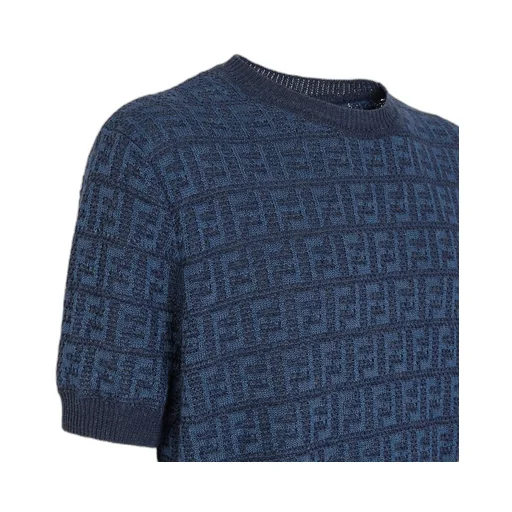 Fendi All-Over Ff Motif Crewneck Jumper