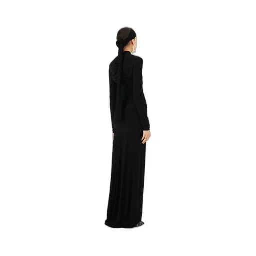 Magda Butrym Gathered High-Neck Bodysuit