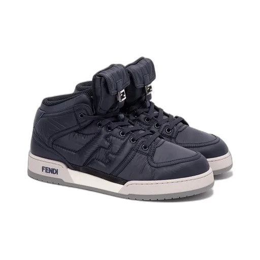 Fendi Match High-Top Sneakers