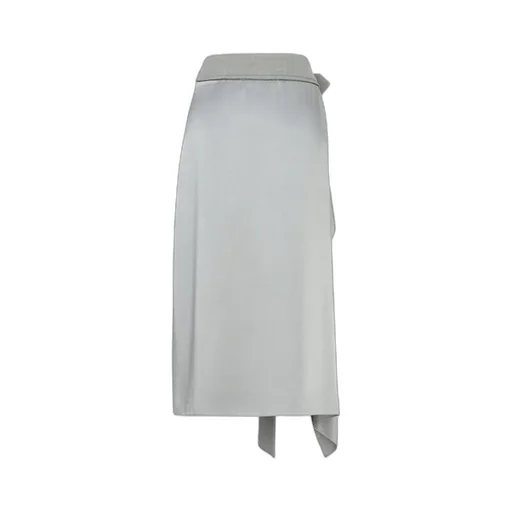 Fendi Belted Ruffled Midi Skirt