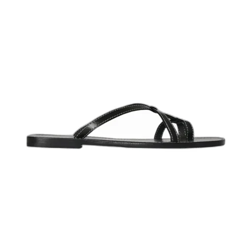 The Row Crossover Strap Sandals