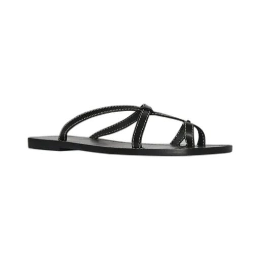The Row Crossover Strap Sandals