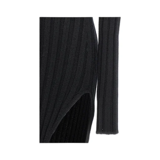 Ann Demeulemeester Cyntia High-Neck Knitted Dress