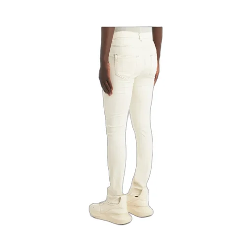 Contrast-Stitched Slim-Fit Chinos