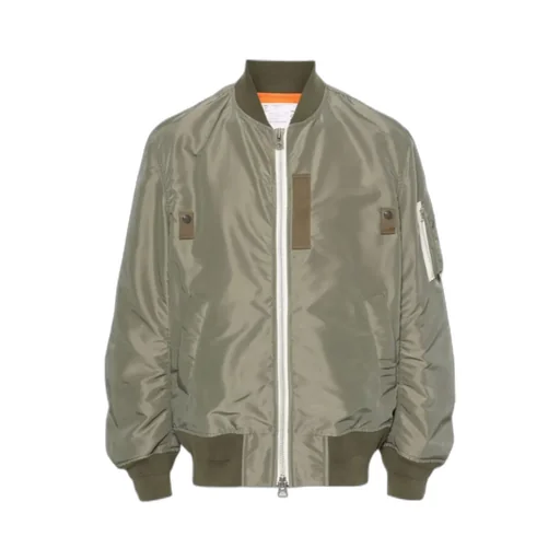 Sacai Zip-Up Bomber Jacket