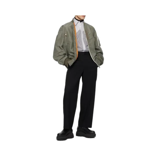Sacai Zip-Up Bomber Jacket