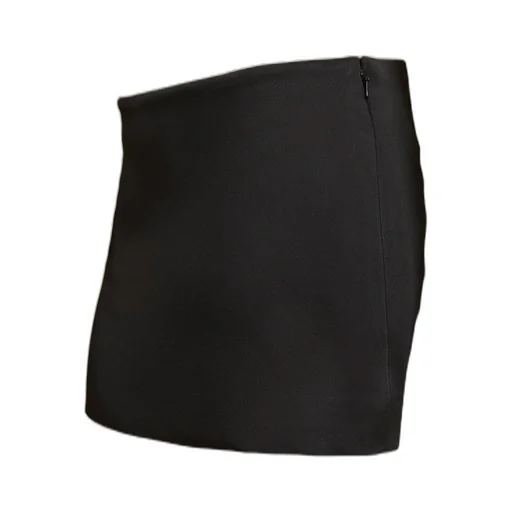 Khaite Jett Low-Rise Mini Skirt