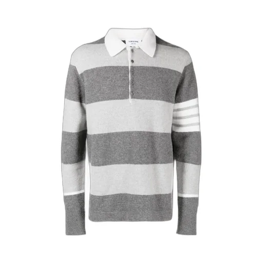 Thom Browne Striped Polo Shirt