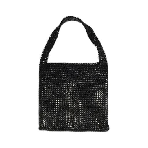 Paco Rabanne Pixel Mesh Embellished Shoulder Bag