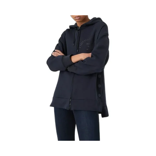 Logo-Print Zip-Up Hoodie