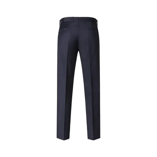 Wool Straight-Leg Trousers