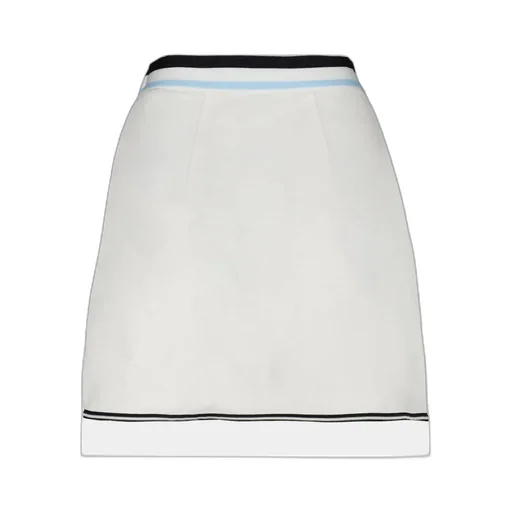 Moncler A-Line Logo Patch Tennis Skirt