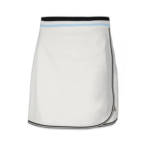 Moncler A-Line Logo Patch Tennis Skirt