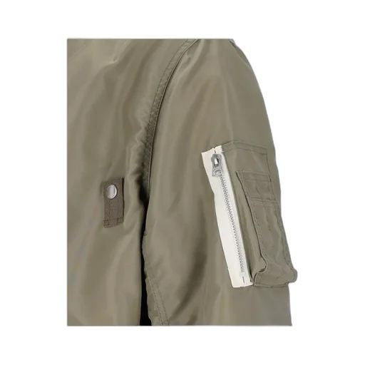 Sacai Layered Single-Breasted Zipped Jacket