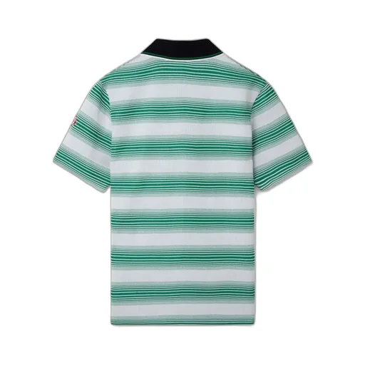 Casablanca Gradient Striped Polo Shirt