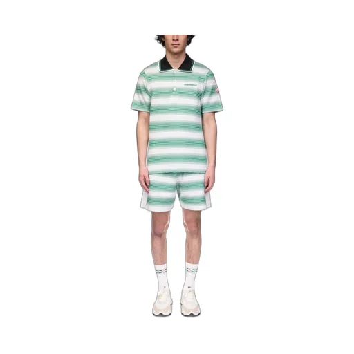 Casablanca Gradient Striped Polo Shirt