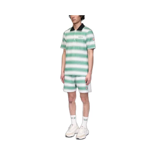 Casablanca Gradient Striped Polo Shirt
