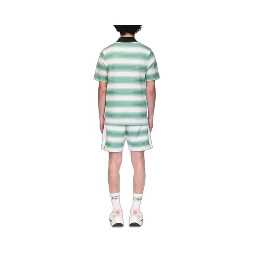 Casablanca Gradient Striped Polo Shirt