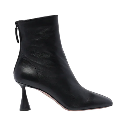 Aquazzura Pointed-Toe Back-Zip Boots