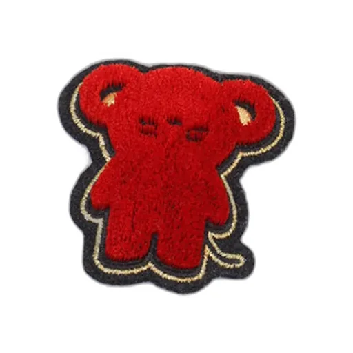 Bear Decorative Short-Sleeved T-Shirt