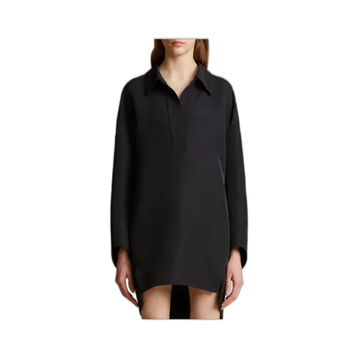 Khaite Kal Oversized Shirt Dress