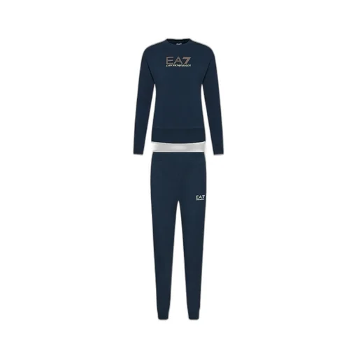 Studded-Logo Sweatshirt Tracksuit