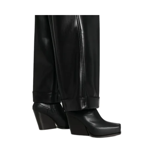 Philosophy Di Lorenzo Serafini High-Waist Leather Pants