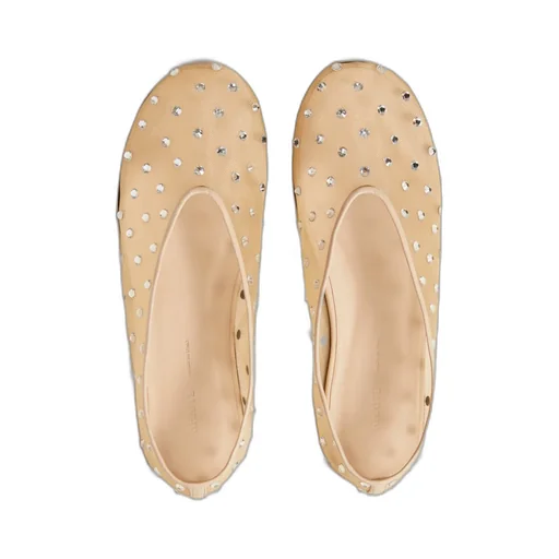 Khaite The Marcy Embellished Ballet Shoes