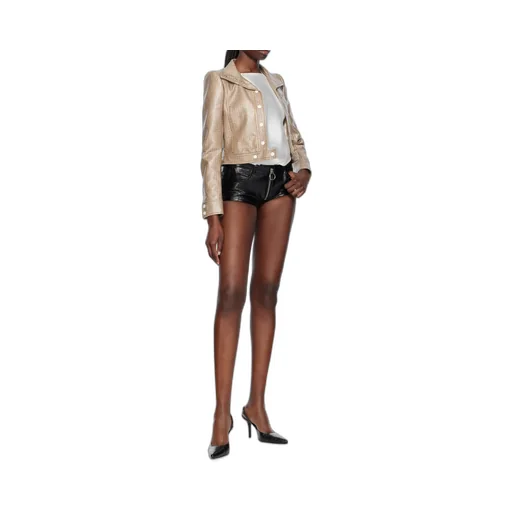 CourrÈGes Checked Vinyl Jacket