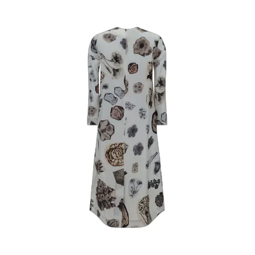 Marni Graphic Printed Long Sleeved Dress