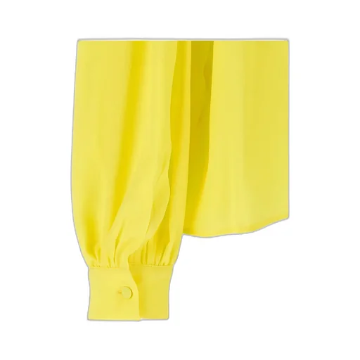 Msgm Bow Detailed Long-Sleeved Shirt