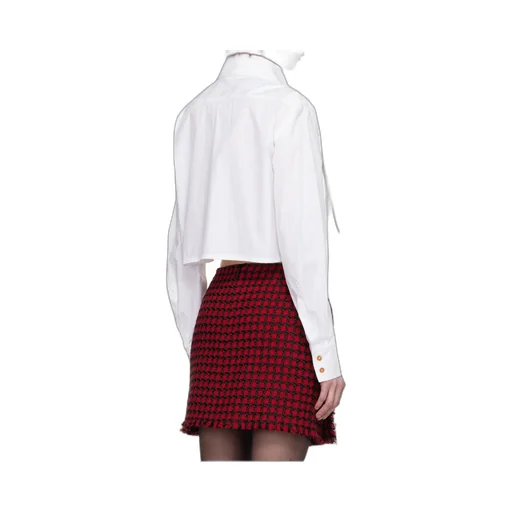 Vivienne Westwood Cut-Out Cropped Shirt