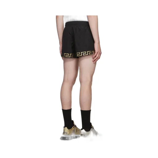 Greca Logo-Print Shorts