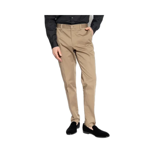 Dolce & Gabbana Mid-Rise Chino Trousers