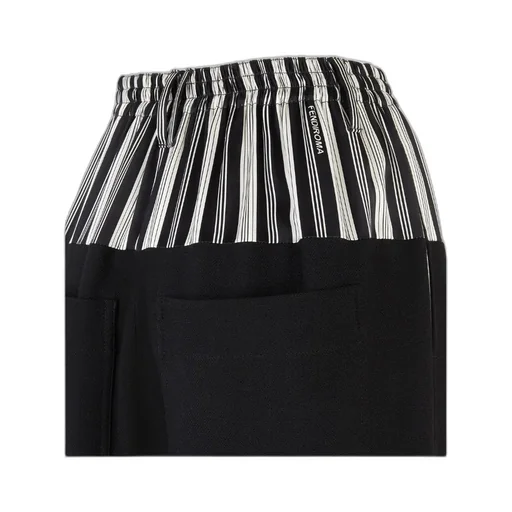Fendi Stripe Printed Cigarette Trousers