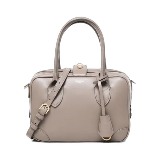 Golden Goose Deluxe Brand Logo Printed Zipped Tote Bag