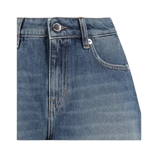 Heart-Patch Denim Shorts
