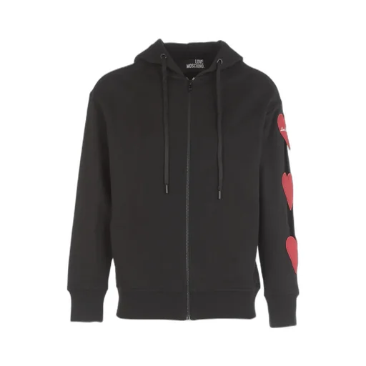 Cut-Out Heart Zipped Hoodie
