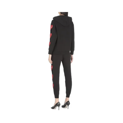 Cut-Out Heart Zipped Hoodie