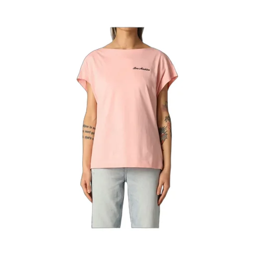 T-Shirt With Round Neck And Short Sleeves