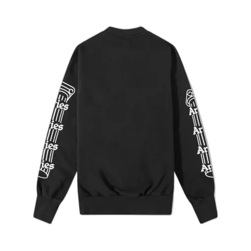 Aries Logo Printed Crewneck Sweatshirt