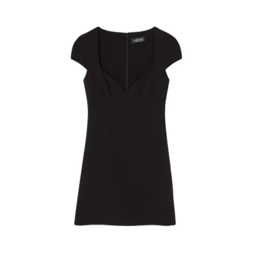 Versace V-Neck Mini Dress