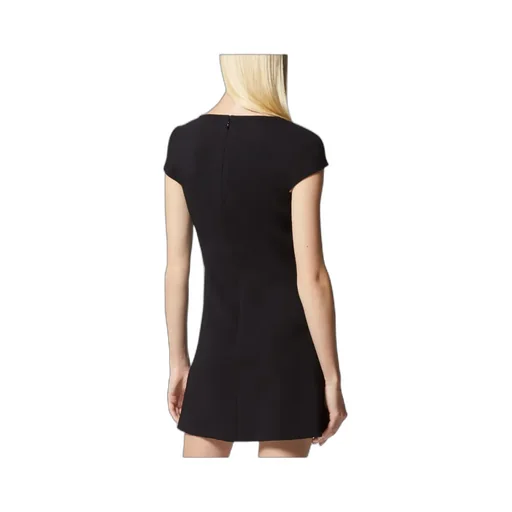 Versace V-Neck Mini Dress