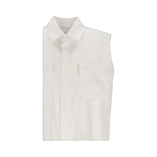 Sacai Button Detailed Sleeveless Dress