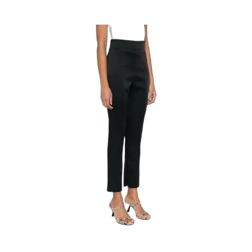 Khaite High Waisted Cropped Trousers