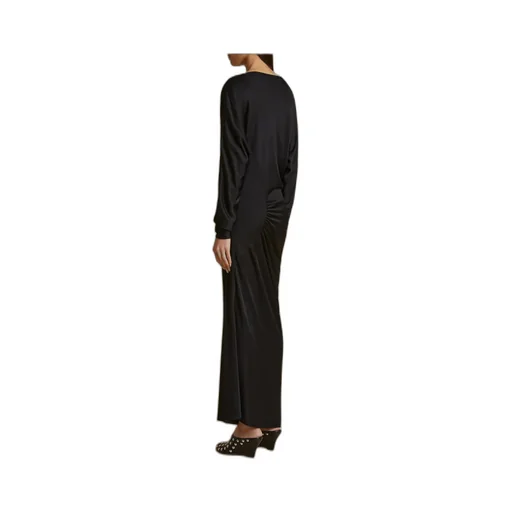 Khaite Oron Long-Sleeved Maxi Dress
