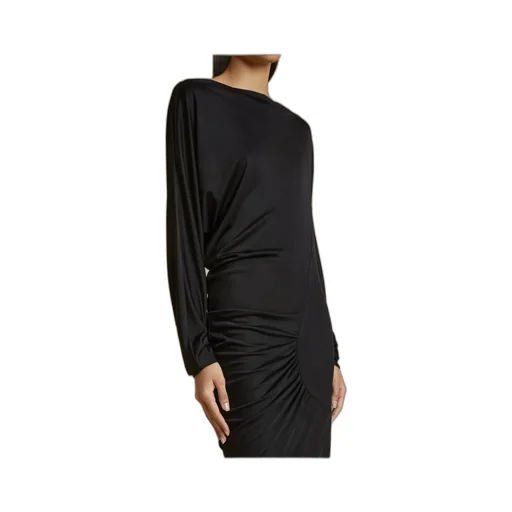 Khaite Oron Long-Sleeved Maxi Dress