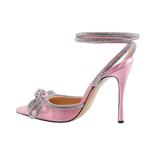 Mach & Mach Double Bow Slingback Pumps